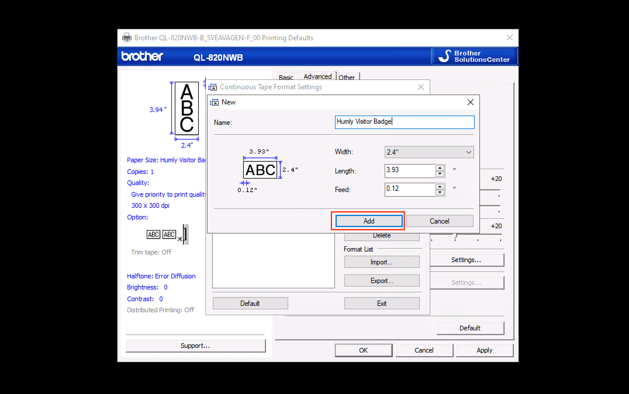 How to Install & Configure the Brother QL-820NWB Visitor Badge Printer